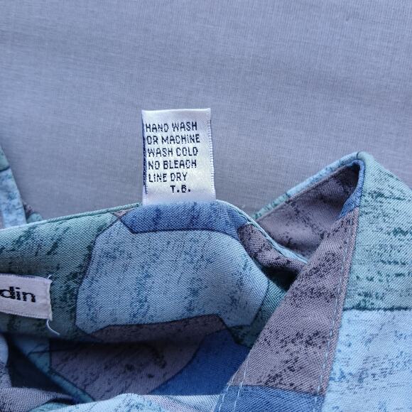 Pierre Cardin Mens Large Short Sleeve Casual Button up geometric print shirt - Picture 8 of 14